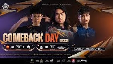 PART 1 MLBB M6 WORLD CHAMPIONSHIP KNOCKOUT STAGE DAY 5;RECAP