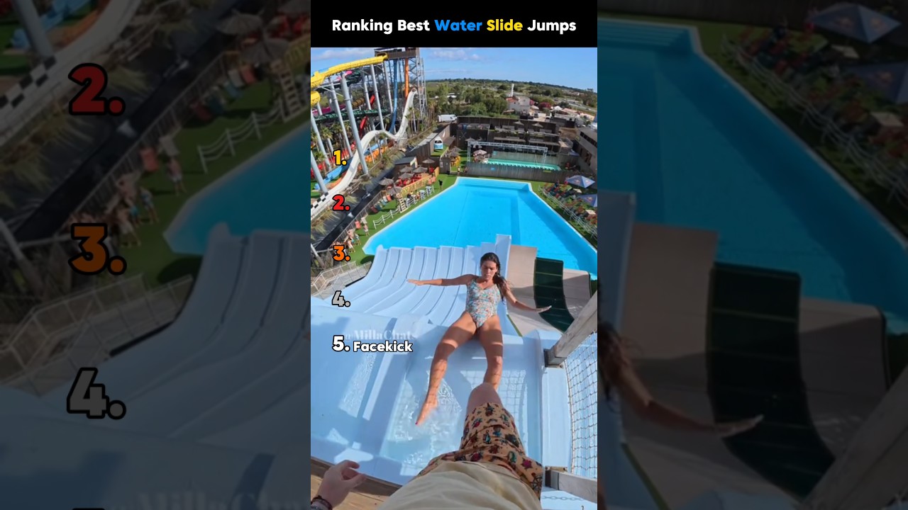 Ranking Best Water Slide Jumps 
