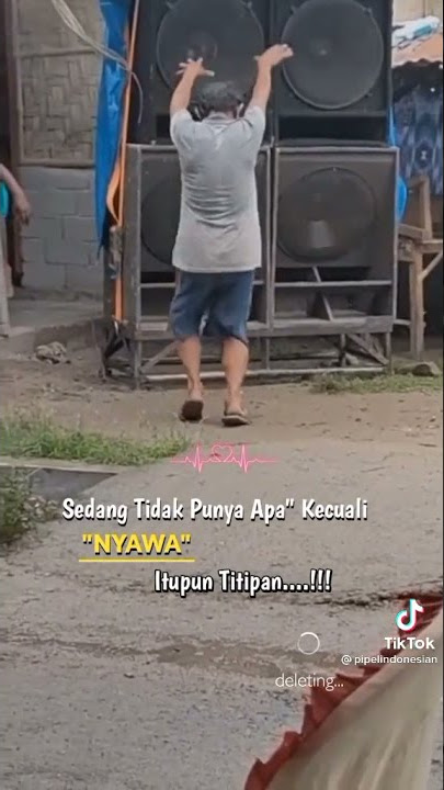 Sedang tidak punya apa apa kecuali NYAWA #enjoy #viral