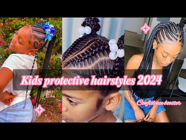 12 Easy Winter Protective Hairstyles For Kids in 2024 - Coils and Glory