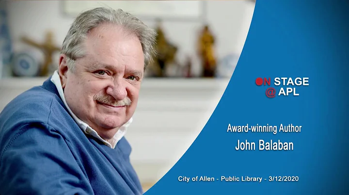 Poet John Balaban