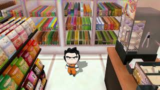 DBFZ Short: Gohan gets lost in a grocery store