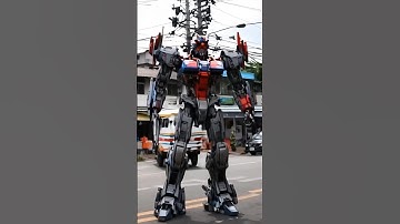 Auto to robot transformer | #shorts #shortsfeed #youtubeshorts #phillipines #ai #transformers