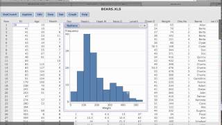 Normal Distributions: Using StatCrunch to Assess Normality