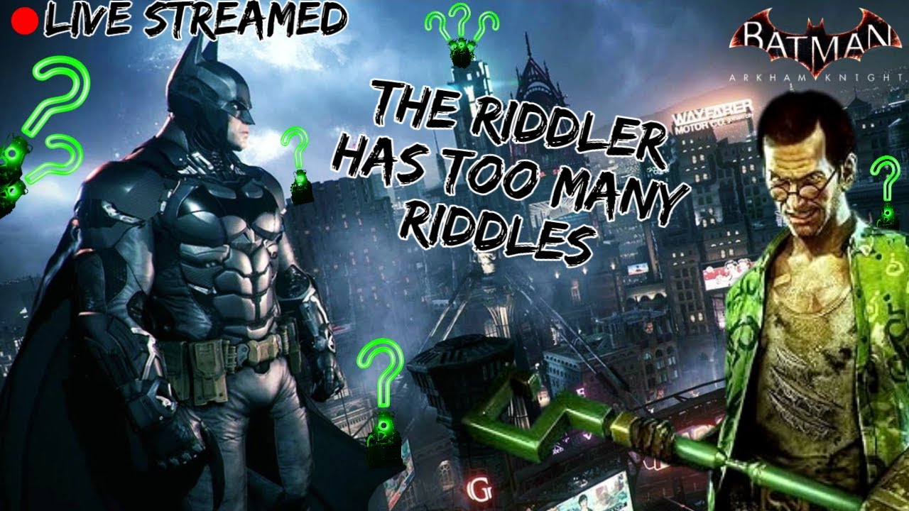 We Almost Collected The Rest Of The Riddler's Riddles #9