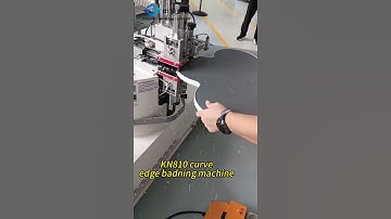 KN810 curve edge banding machine, has two arms #woodworkingmachine #edgebandingmachine