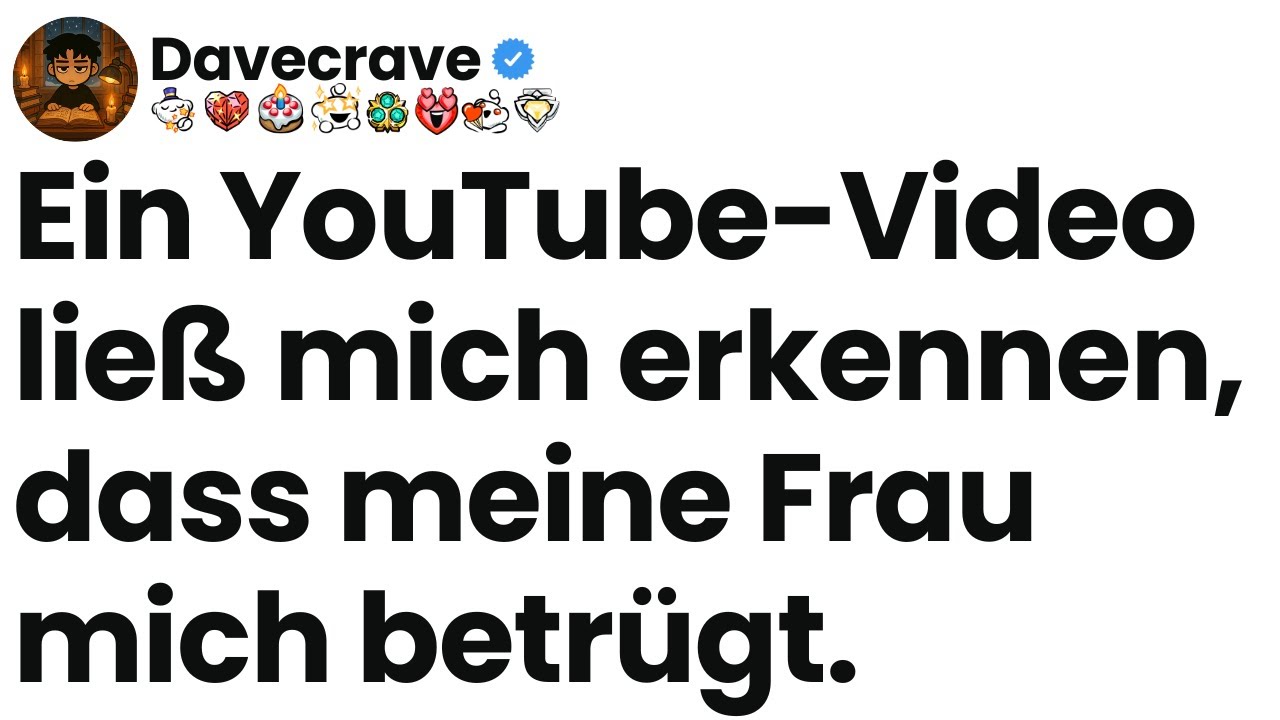 [Ganze Folge]  Ein YouTube-Video ließ mich erkennen, dass meine Frau mich betrügt.