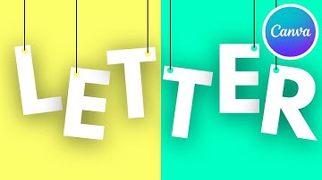 How to create Hanging Text Effect in Canva l Class 27 l Begginer to Advance