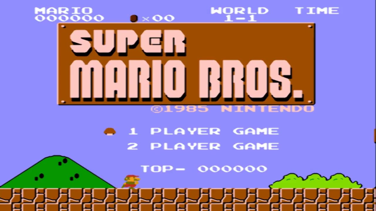 Super Mario Bros Nintendo 8 Bit Gameplay 1985 Hd Youtube