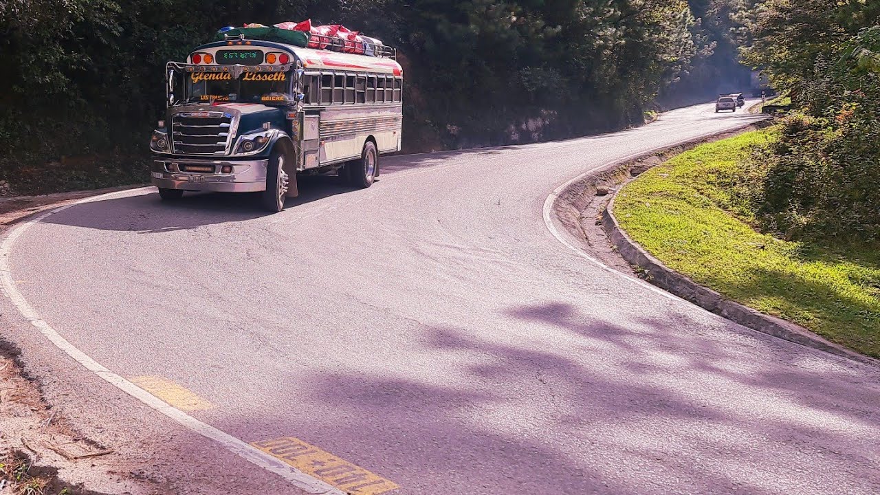 la carretera más peligrosa de Guatemala/chichicastenango/quiché/Guatemala,
