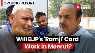 Will BJP's 'Ramji' Card Work In Meerut? | Arun Govil | Meerut Lok Sabha | Election 2024