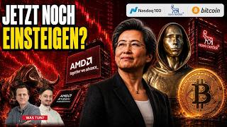 AMD: Kursfeuerwerk NACH Zahlen? Brent-Öl, Nasdaq 100, Novo Nordisk, Bitcoin