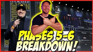 MCU Phase 5 & 6 Announcement Explained (Hall H San Diego Comic Con Panel Details)