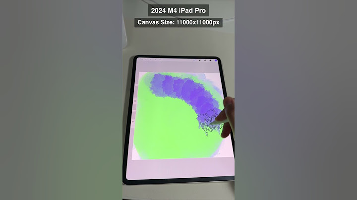M4 vs M1 iPad Pro in Procreate #iPadpro #m4ipadpro #m4 #ipad2024 #Procreate