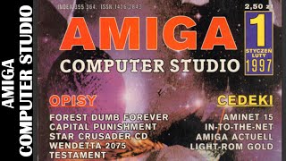 Retro Przegląd Prasy - Amiga Computer Studio nr 1 1997