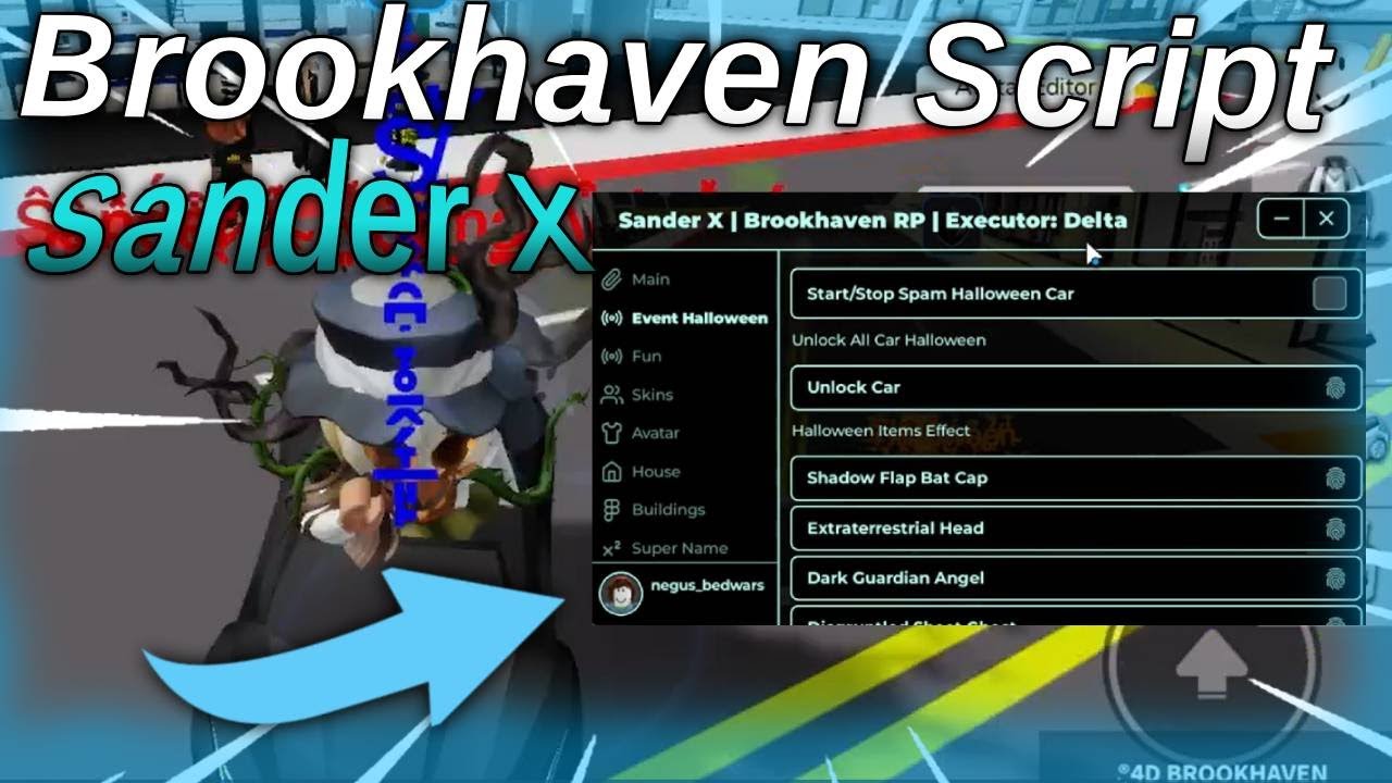 moj novy roblox brookhaven script:... BEST Brookhaven Script Sander X Hub | Free Gamepass, Admin Command ...