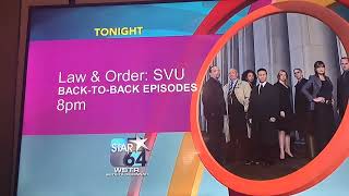 Law & Order: SVU Tonight at 8:00p On Star 64 WSTR CINCINNATI
