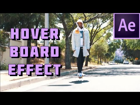 HOVER BOARD Effect in Adobe After Effects (Tutorial + NO-Plugins)