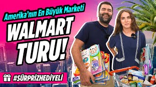 Amerika’nın En Büyük Marketi Walmart Turu! Sürpriz Hediyeli! #marketalışverişi #amerikadayaşam