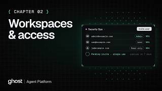 Information Ghost Agents | 02 - Workspaces & access News