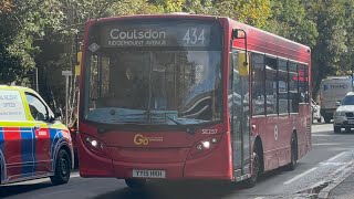 ADL Enviro200 GoAhead Metrobus SE257 YY15HKH Route 434 to Coulsdon, Ridgemount Avenue