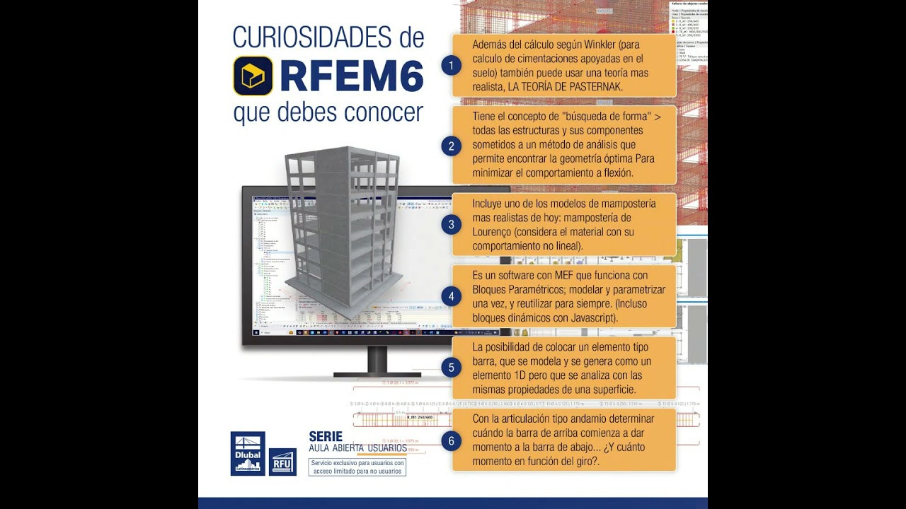 CURIOSIDADES de RFEM 6 que debes conocer...#StructuralAnalysis #StructuralEngineering #Ingenier&iacute;a