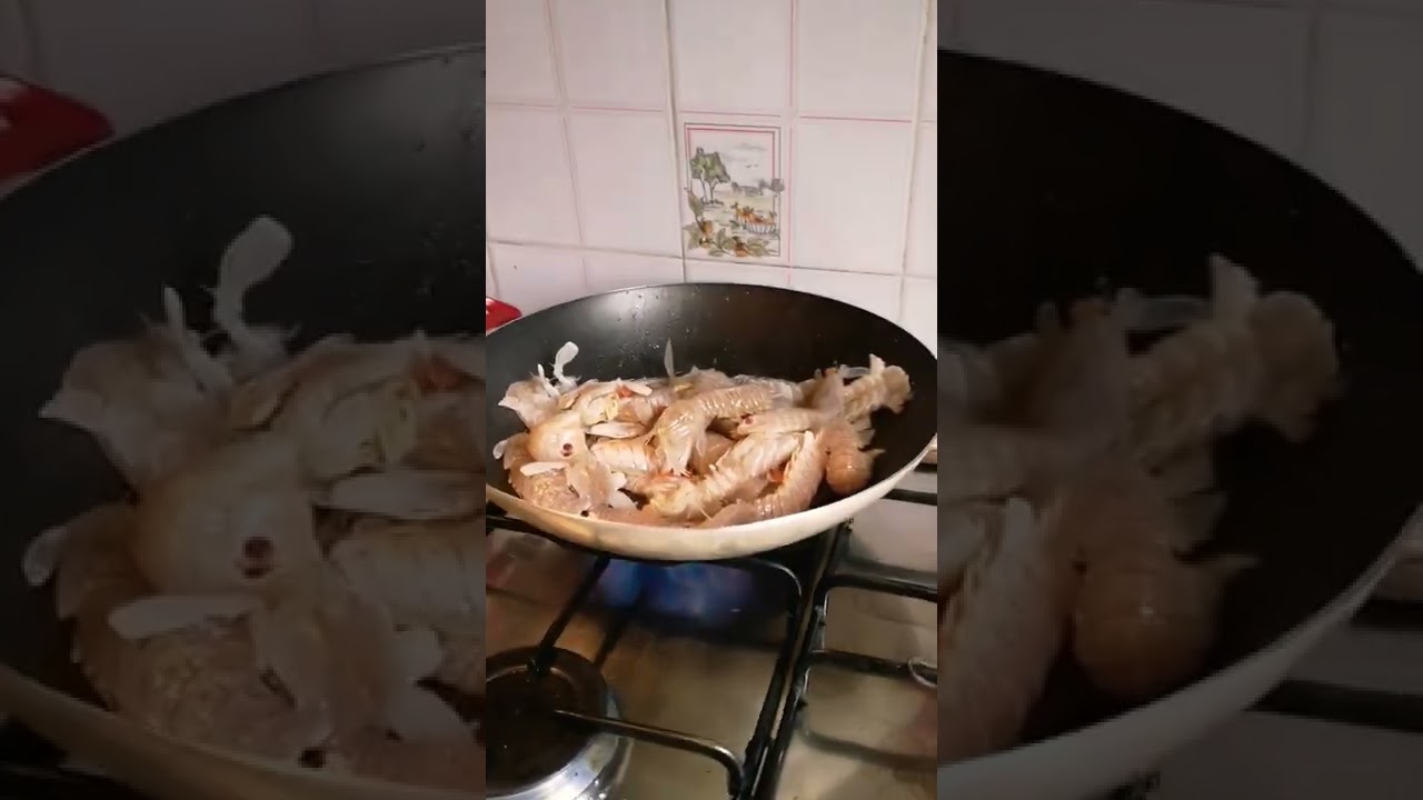 Squilla mantis (Panocchia) 🤤😍 for dinner😁