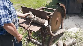 Dangerous Fastest Homemade Firewood Processing Machines Working, Incredible Wood Splitter Machines