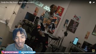 Soulja Boy AKA Big Draco - Mad! StateTonio Reaction