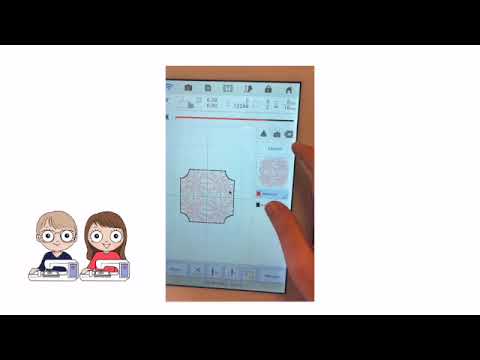 ★ Odd Studio★ Set Pigment Cover Stitch Set-up 2COLOR OO3F Stitching with one colour, Brother Luminaire, XP3 - YouTube