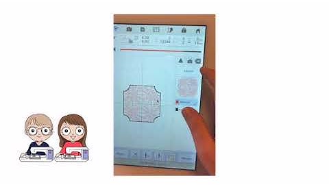 Stitching with one colour, Brother Luminaire, XP3