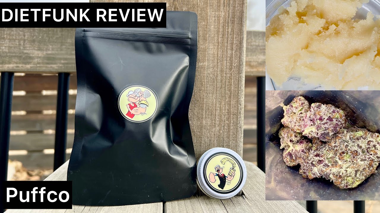 DietFunk vs Puffco Peak Pro | DietFunk Sherb Cake Rosin and Oreoz Flower Review | Uno Pizza Vlog