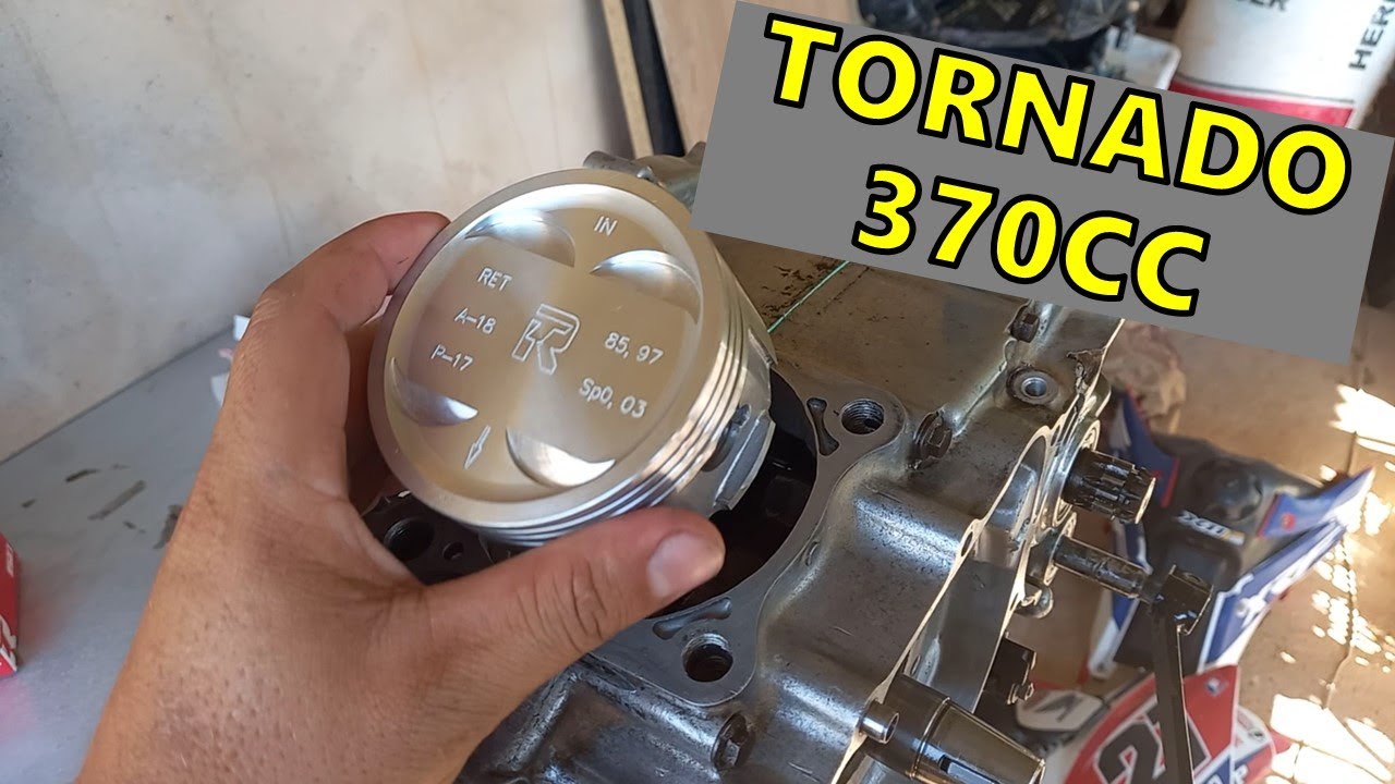 Como montar corretamente um motor de tornado 370cc / Como fiz o cálculo da taxa / Liguei a bruta