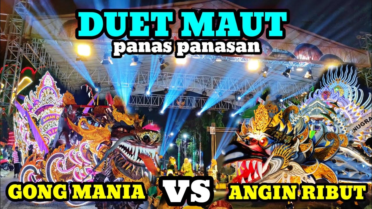 DUET MAUT GONG MANIA VS ANGIN RIBUT BERPANAS PANASAN🔥DI KOTA SUMENEP#yutubeshorts #akanggendang