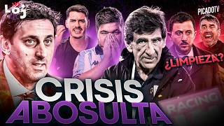 🟪LOJ EN VIVO CON EL VASCO: EL RACING DE COSTAS PROFUNDIZA SU CRISIS + JUEGA RIVER EN COPA