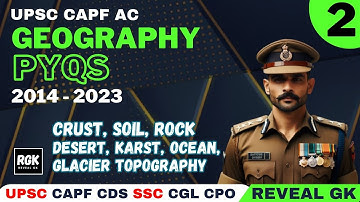 CAPF Geography PYQ