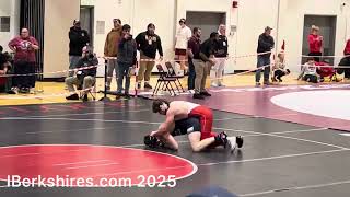 O’Connell Earns Pin in Western Mass Final