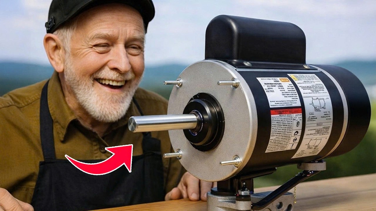 Скрытая сила в старых электродвигателях вентиляторов 😱 Миллиарды людей не знают этого секрета