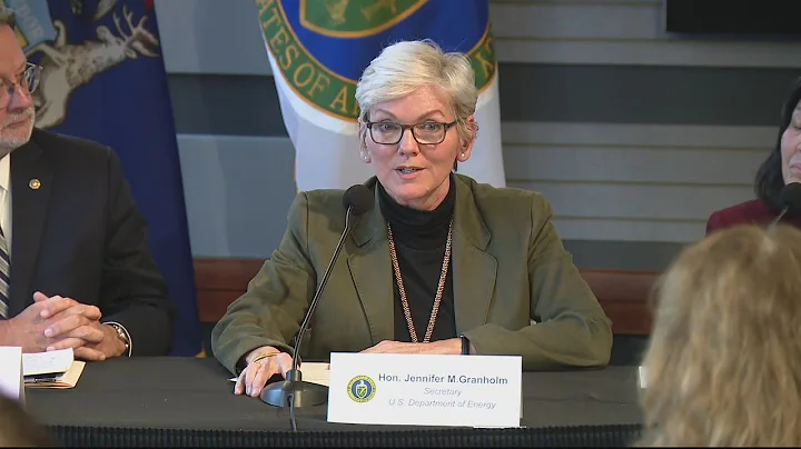 Energy Secretary Jennifer Granholm announces $2.5B...