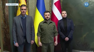 İspanya Ve Danimarka Başbakanlarından Zelenskiye Destek