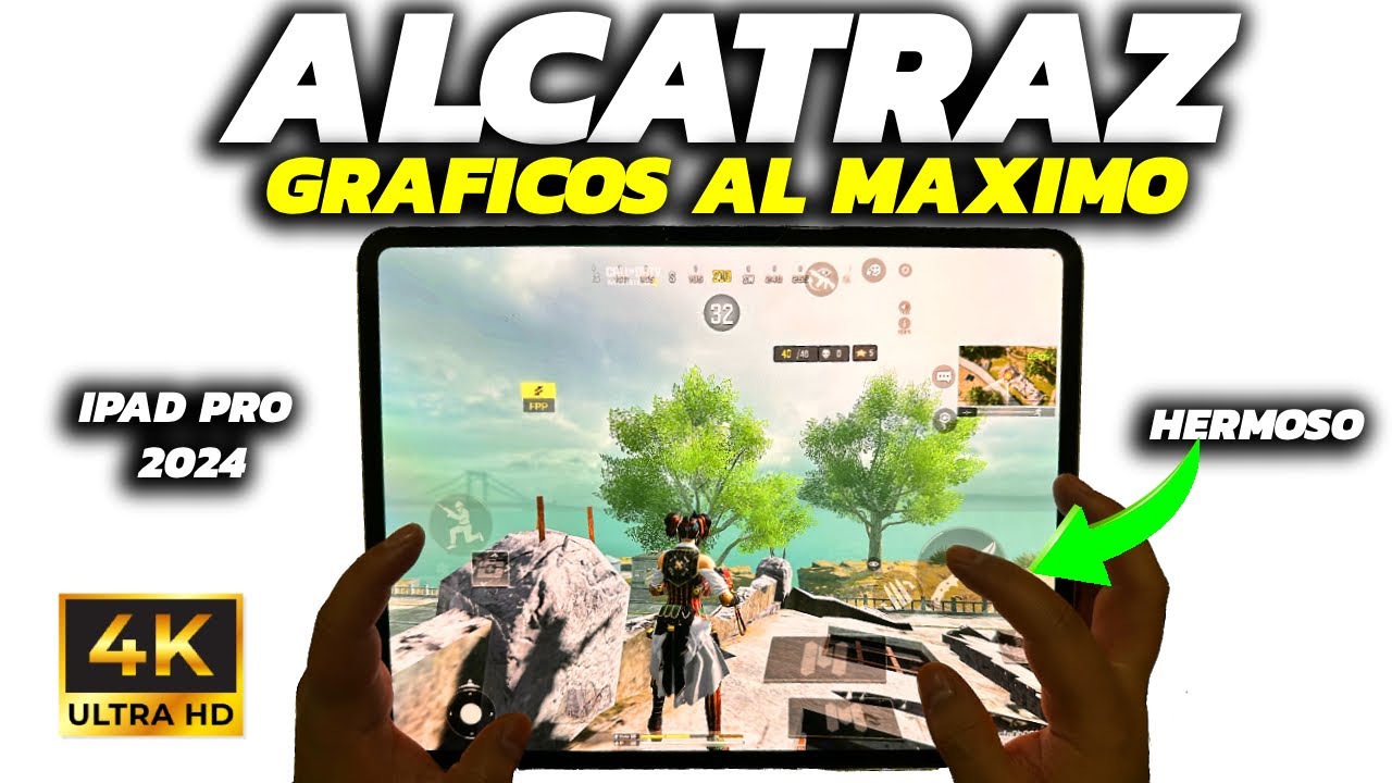 asi se ve ALCATRAZ con GRAFICOS AL MAXIMO y SUPER RESOLUCION activado ...