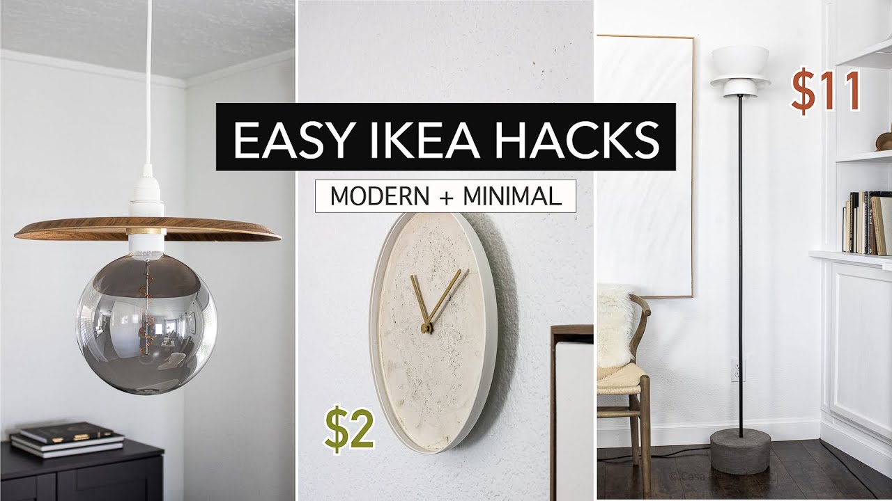 DIY IKEA HACKS  | High-End + Affordable DIY Home Decor Ideas