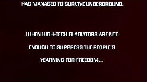 The Running Man Opening Narration