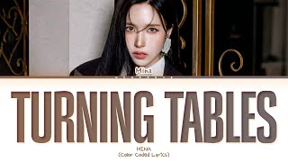 MINA (TWICE) Turning Tables Lyrics (Color Coded Lyrics)