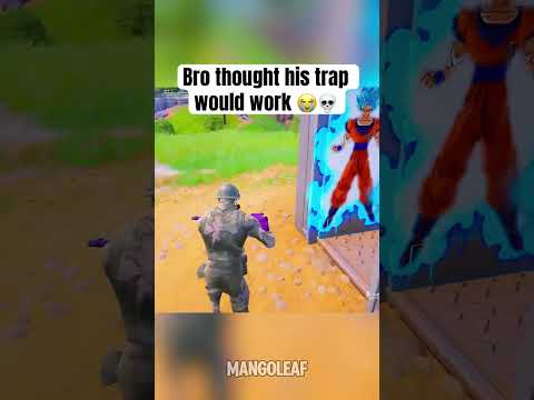 Used bros own trap against him 😭💀 #fortnite #fortniteshorts #gaming