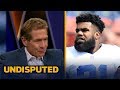 skip bayless says ezekiel elliott is easiest and biggest target in all of sports undisputed