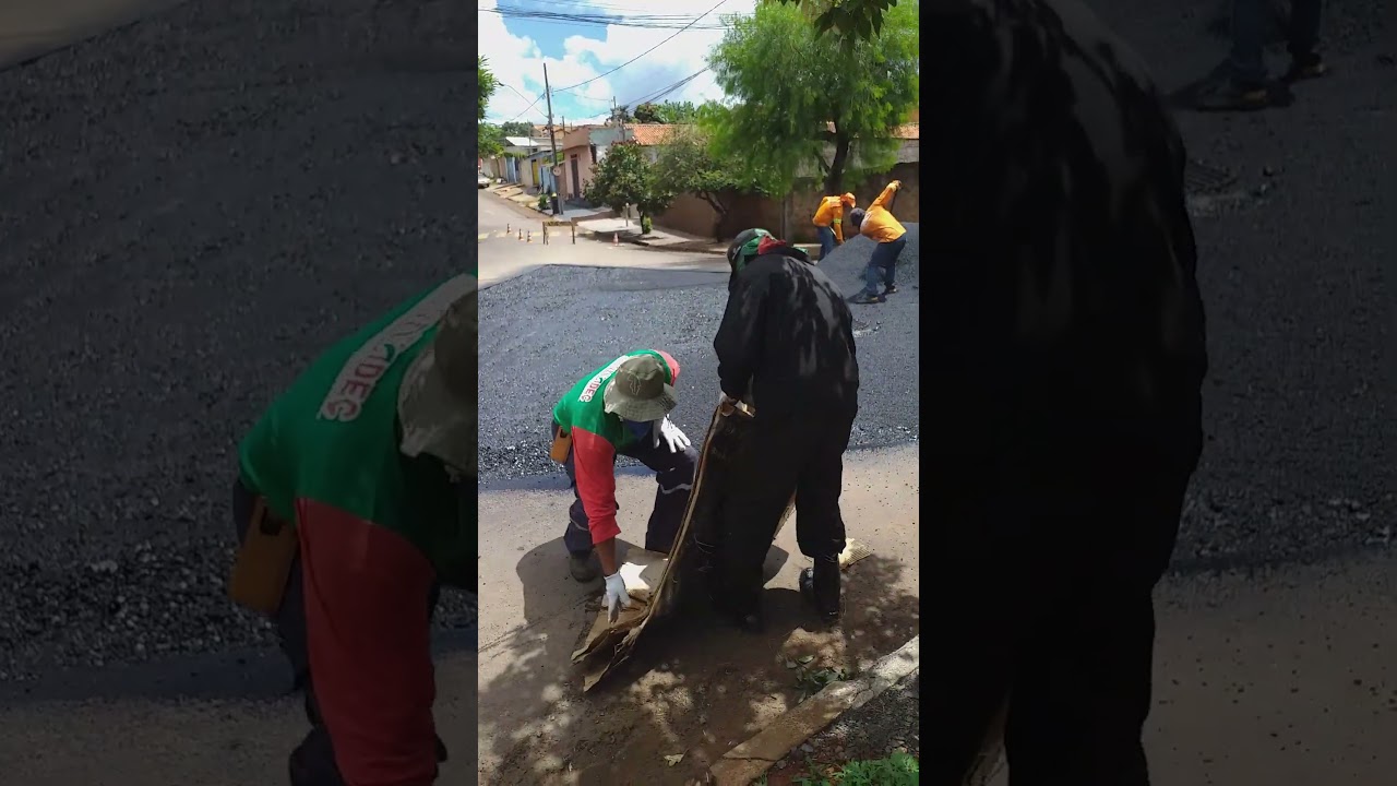 Pessoal da COMDEC em ação