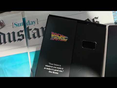 back to the future Casio limited edition wrist watch box