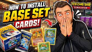 I Added Pokémon Base Set Cards to TCG Card Shop Simulator – Here's How!