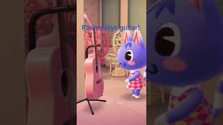 Rosies Guitar 🥰  #animalcrossingnewhorizons #shorts
